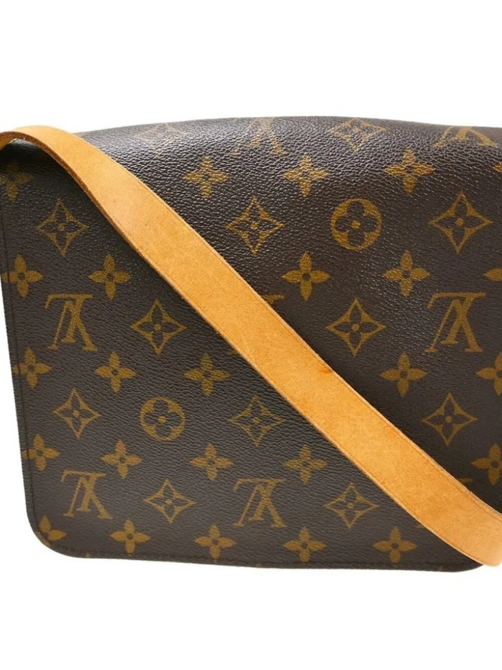 LOUIS VUITTON CARTOUCHIERE MM SHOULDER BAG